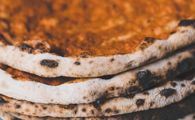 Pizza vegana fatta in casa