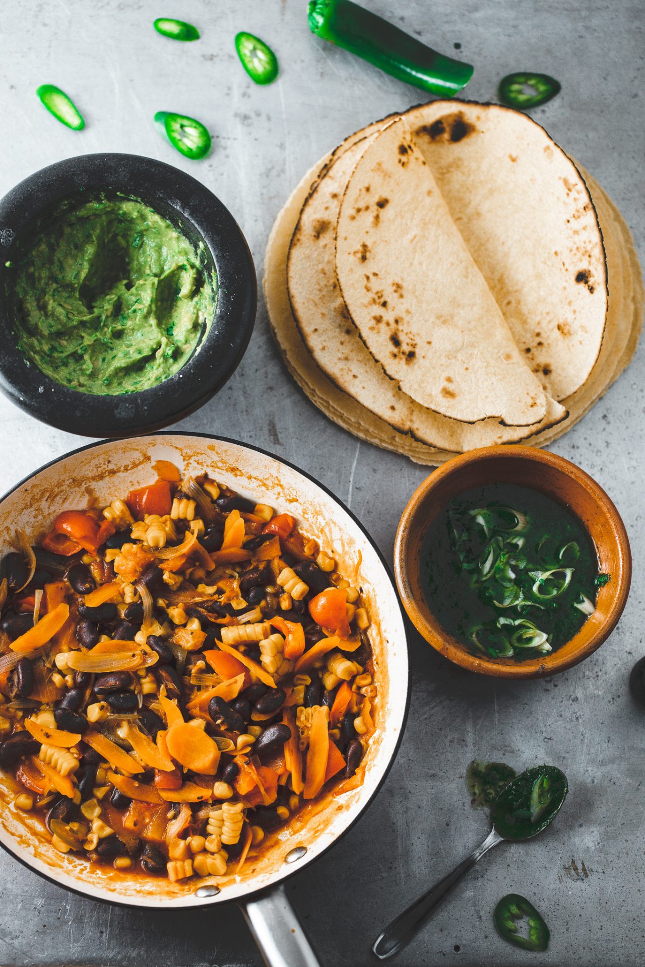 Tortillas & Co. – A cena con lo chef
