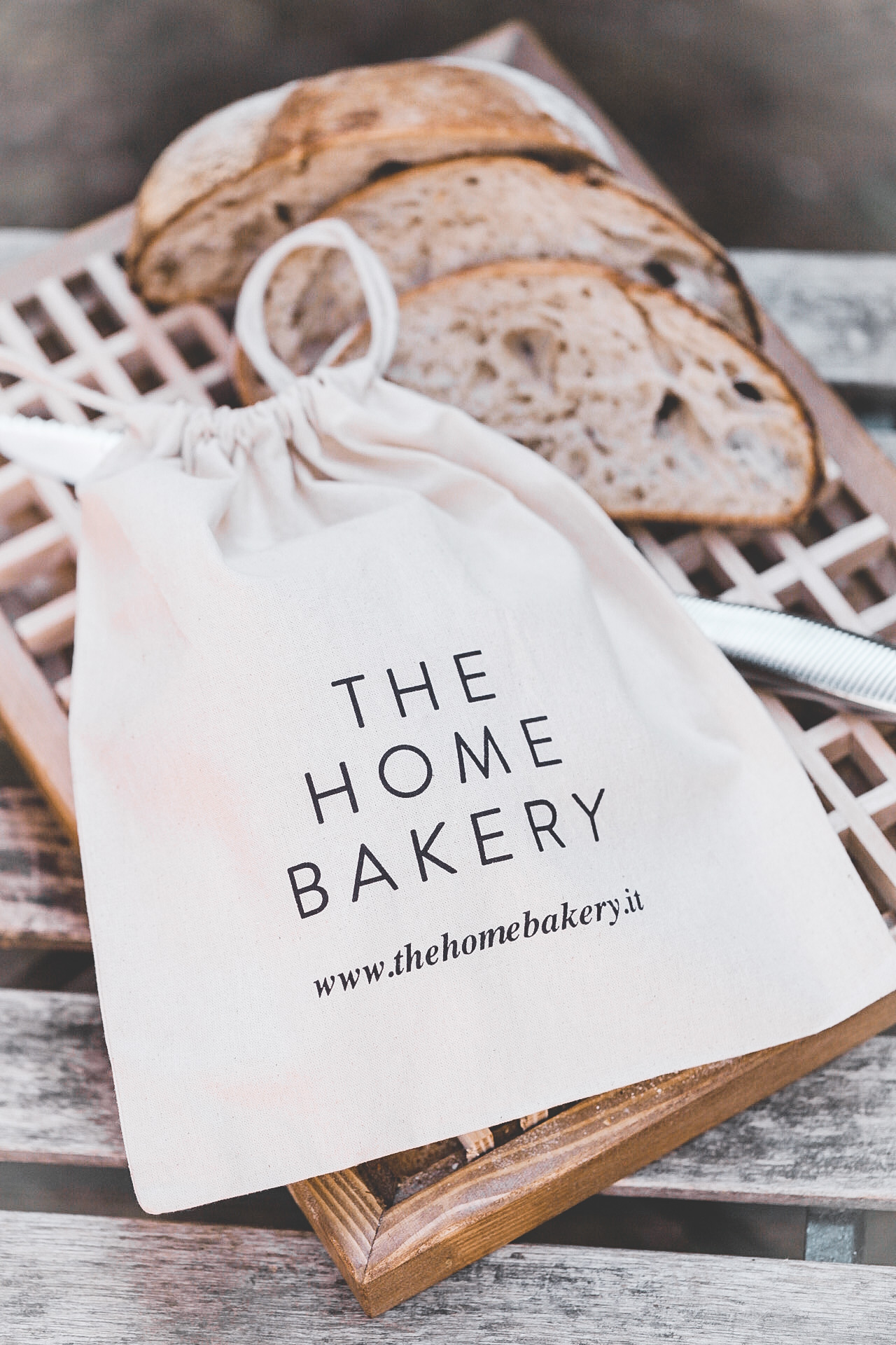 Bread Bag - Sacchetto in cotone portapane - The Home Bakery